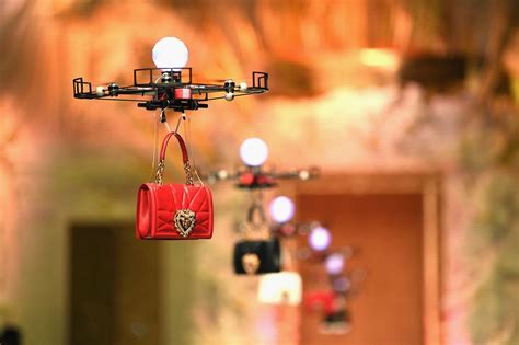 dolce gabbana show drones